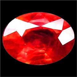 1.66ct Stunning Oval Facet Orange Sapphire VS (GEM-11051)