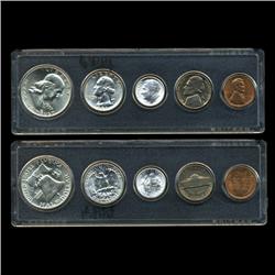1957 Silver Year Set Choice/GEM Uncirculated (COI-4744)