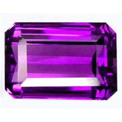 31.00ct Gorgeous Octagon Purple Amethyst FLAWLESS (GEM-11042)