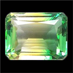 17.44ct Premium Emerald Bi Color Yellow Green Citrine FLAWLESS (GEM-11739)