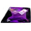 Image 1 : 9.90ct Extreme Fancy Checkerboard Purple Amethyst FLAWLESS (GEM-11191)