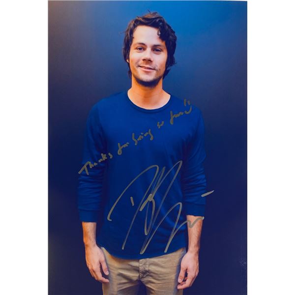 Autograph Signed Dylan O'Brien Photo