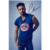 Image 1 : Autograph Signed Chris Evans Photo