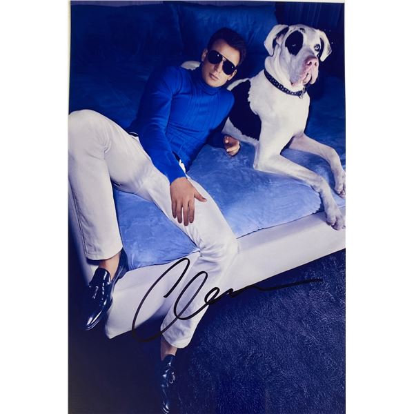 Autograph Signed Chris Evans Photo