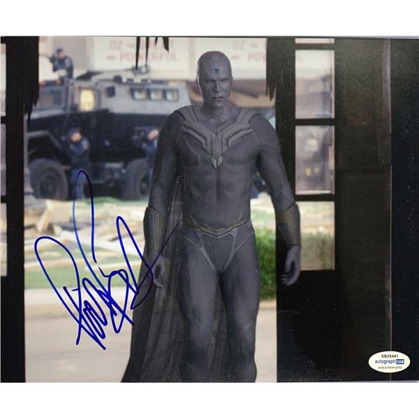 Signed Paul Bettany AutographCOA