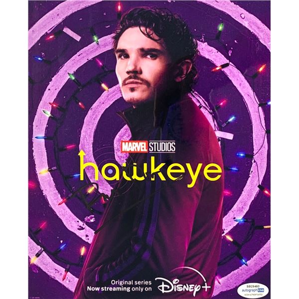 \Signed Hawkeye AutographCOA