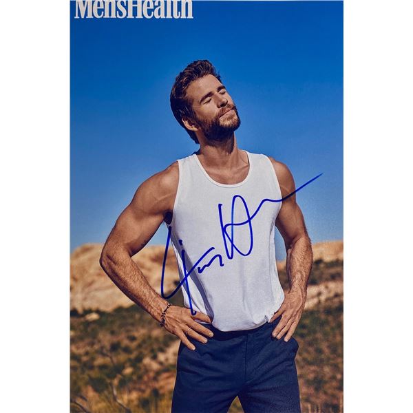 Autograph Signed Liam Hemsworth Photo