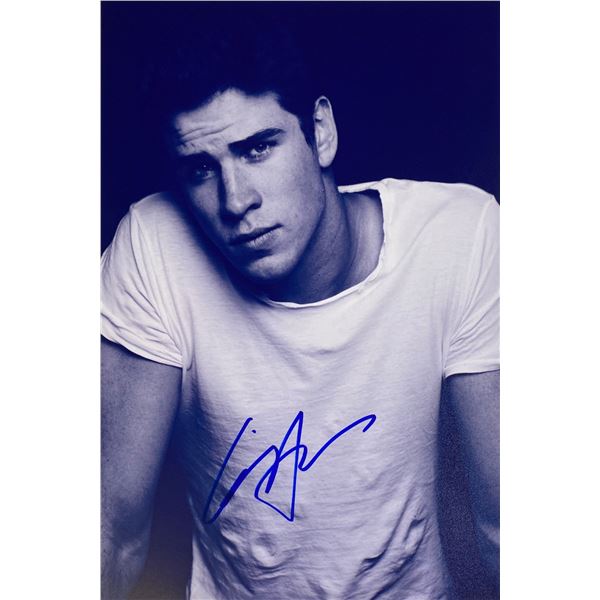 Autograph Signed Liam Hemsworth Photo