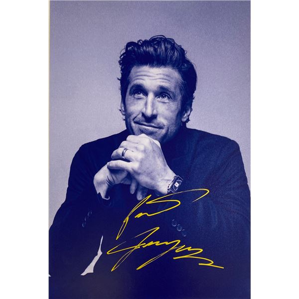 Autograph Signed Patrick Dempsey Photo