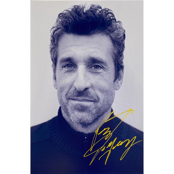 Autograph Signed Patrick Dempsey Photo