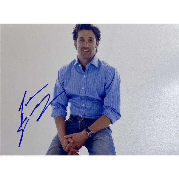 Autograph Signed Patrick Dempsey Photo