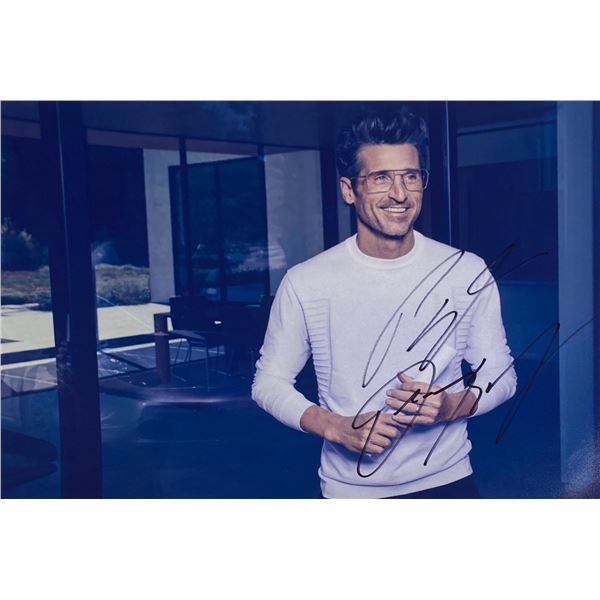 Autograph Signed Patrick Dempsey Photo