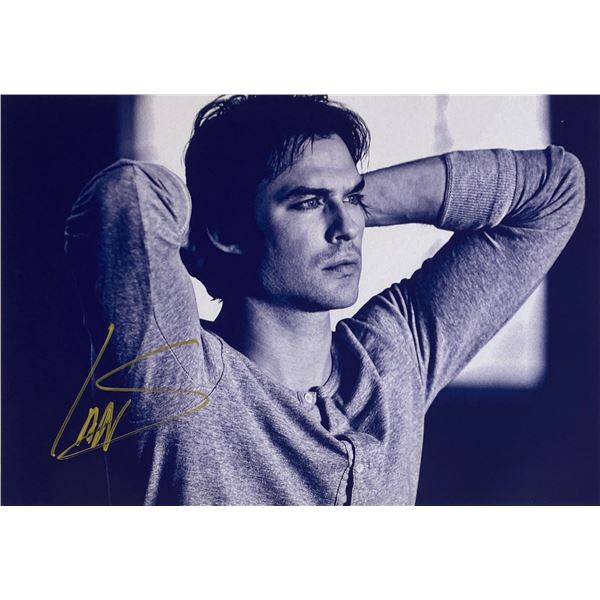 Autograph Signed Ian Somerhalder Photo