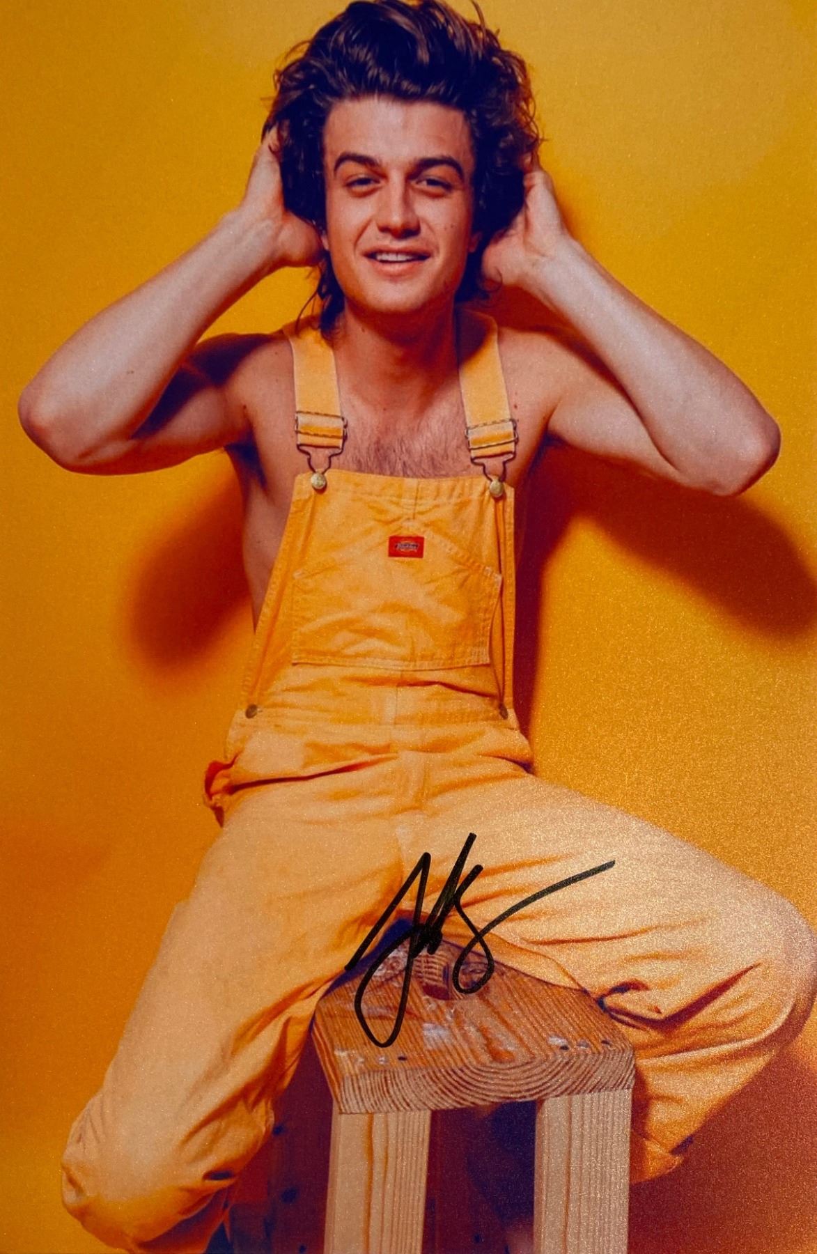 Dustin Autograph Autograph Signed Dustin Henderson Photo