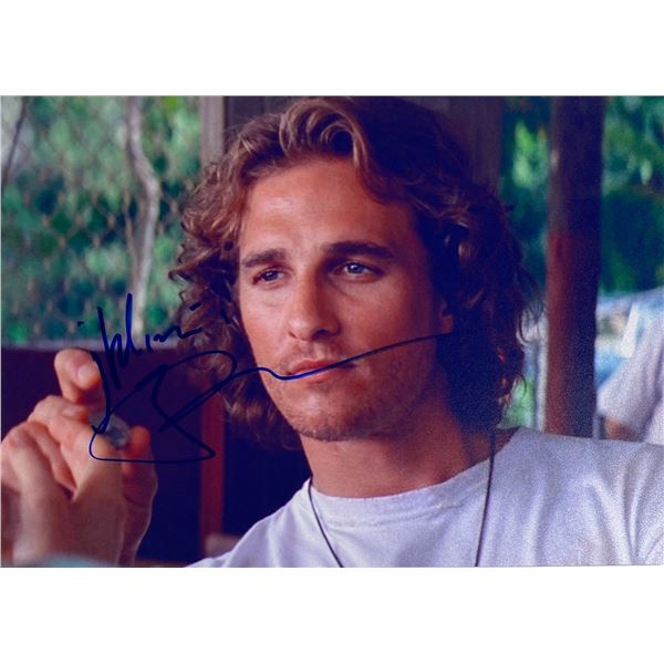 Autograph Signed  Matthew McConaughey Photo
