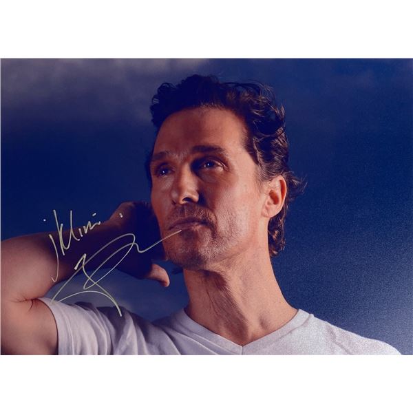 Autograph Signed  Matthew McConaughey Photo