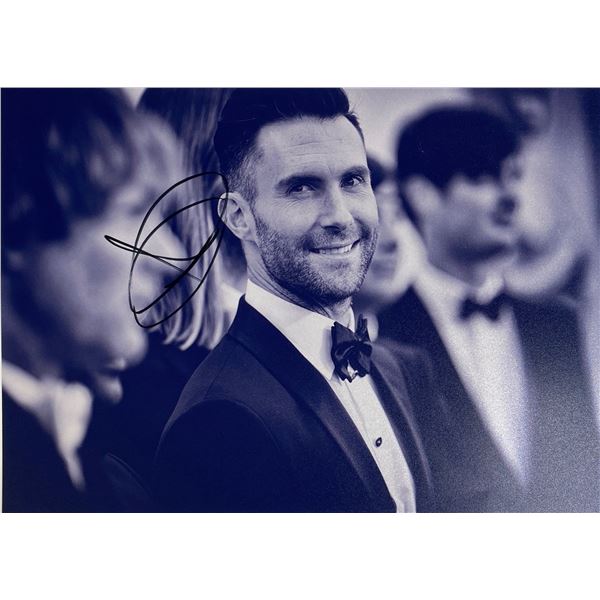 Autograph Signed  Adam Levine Photo