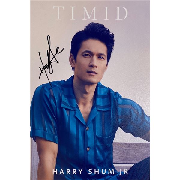 Autograph Signed  Harry Shum Jr Photo