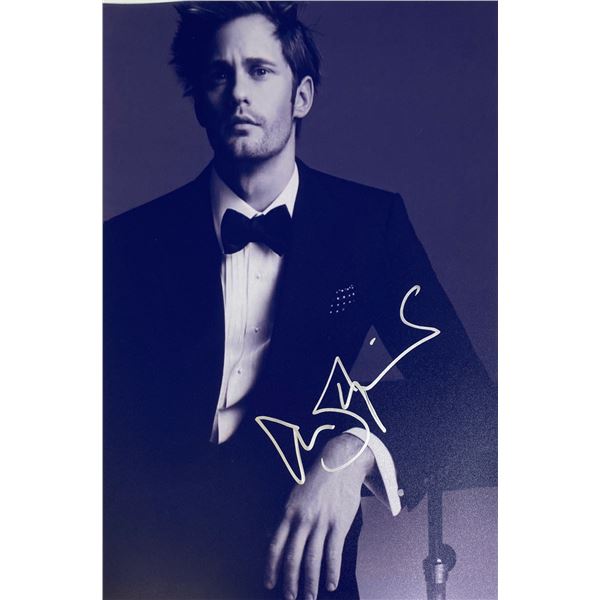 Autograph Signed  Alexander Skarsgard Photo