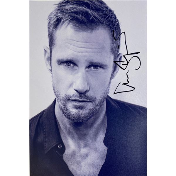 Autograph Signed  Alexander Skarsgard Photo