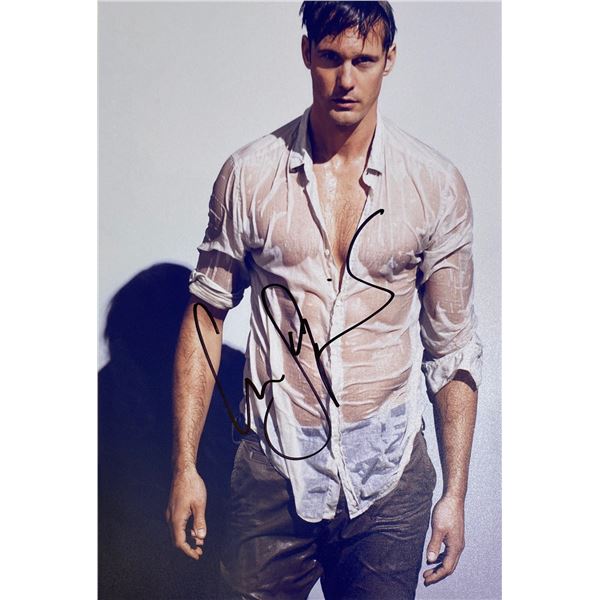 Autograph Signed  Alexander Skarsgard Photo