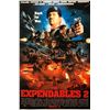 Image 1 : Expendable 2 Poster Sylvester Stallone Chuck Norris Autographed Signed