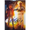 Image 1 : Back to Future Photo Michael J. Fox Christopher Llyod Autographed Signed