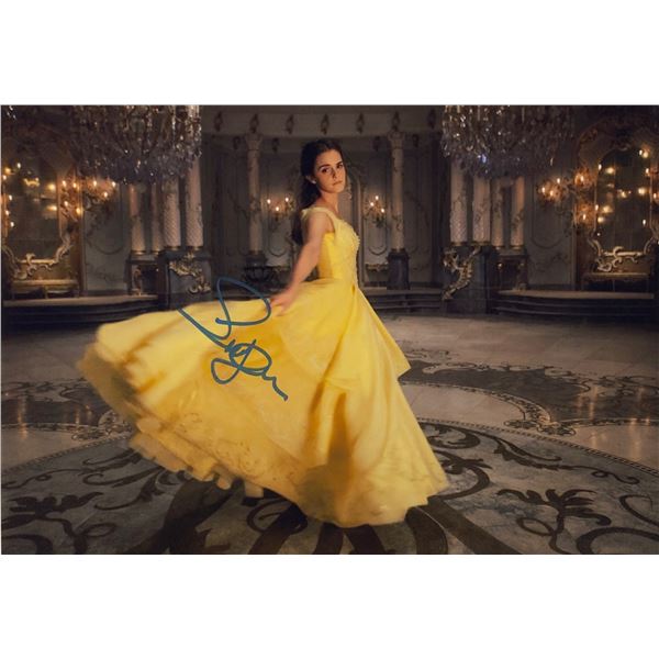 Beauty and The Beast Photo Emma Watson Autographed Signed