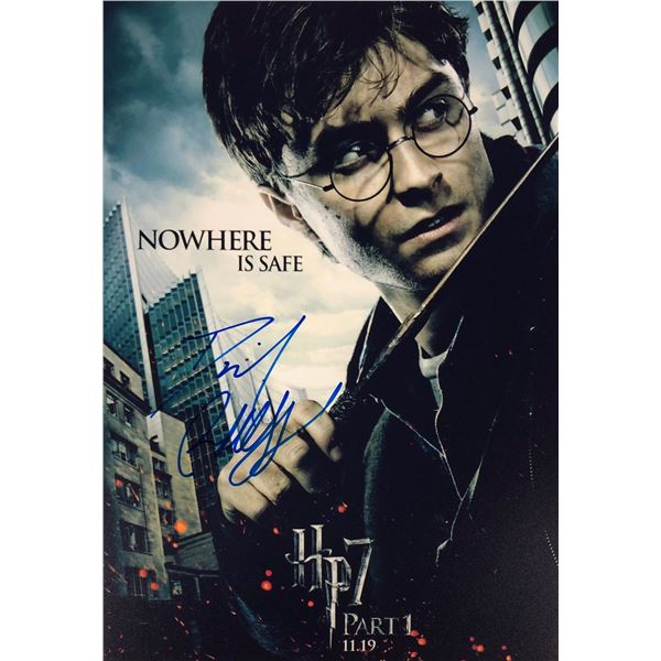 Harry Potter Photo Daniel Radcliffe Autographed Signed