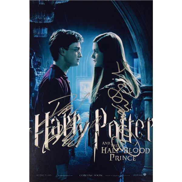 Harry Potter Photo Daniel Radcliffe Autographed Signed