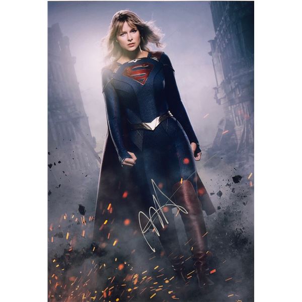Supergirl Melissa Benoist Photo Autographed Signed