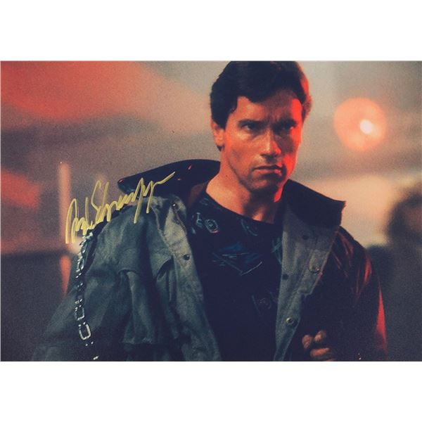 Terminator Arnold Schwarzenegger Autographed Signed Photo