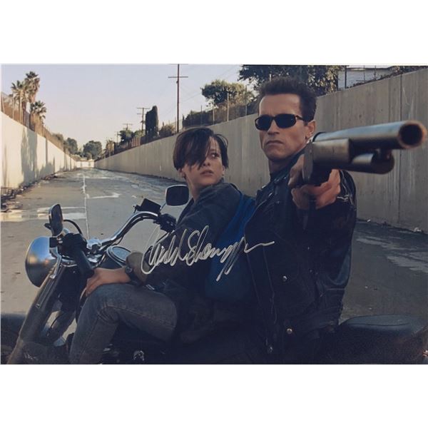 Terminator Arnold Schwarzenegger Autographed Signed Photo