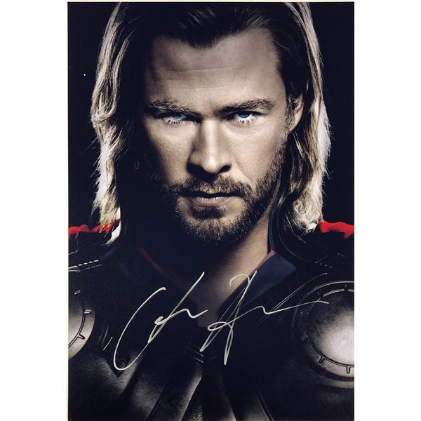 Thor Chris Hemsworth Autographed Signed Photo