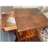 Image 2 : TV Stand and Quality Side Table 23" Wide x 24" Long x 27" Tall
