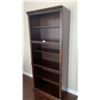 Image 2 : Quality Built Wooden Bookshelf 80" Tall x 35" Wide x 16" Deep