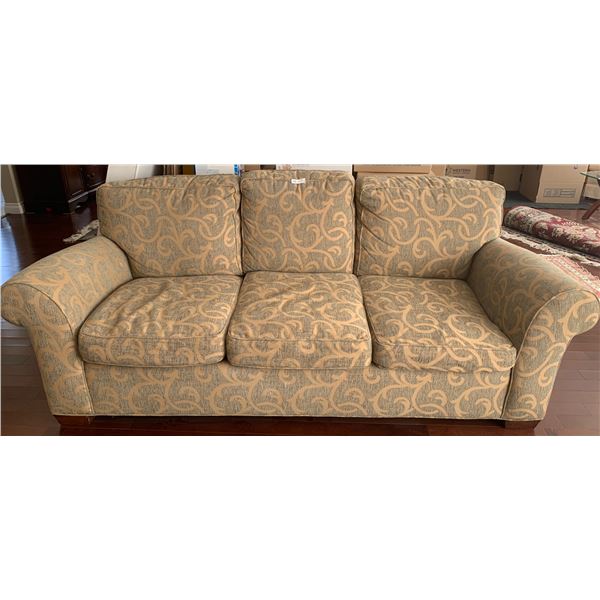 Well Made High End Sofa 76" Long x 31" Tall  and a Matching Chair