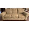 Image 1 : Well Made High End Sofa 76" Long x 31" Tall  and a Matching Chair