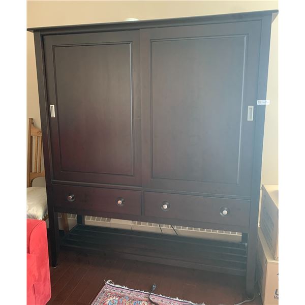 Multi Functional Armoir Dresser Office Piece of Furniture 62" Wide x 71" Tall  x 16" Deep