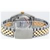 Image 7 : Rolex Mens 2 Tone Black VS Diamond 36MM Oyster Perpetual Datejust Wristwatch