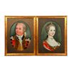 Image 1 : Portrait Pair of 18th Century Style Lady and Gentleman.