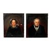 Image 1 : Portrait Pair of Lady and Gentleman in Red Chairs.