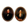 Image 3 : Pair of Oval Portraits.