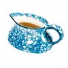 Image 2 : Stangl Blue Spongeware Coffee Set.
