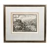 Image 1 : Engraving of Noah's Ark Scene.