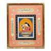 Image 1 : Indian Miniature of a Beauty with a Mirror.