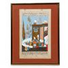 Image 2 : Persian Miniature, with Illuminated Document.