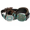 Image 3 : Group of Four Navajo Concho Belts.