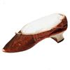 Image 1 : Red Silk Slipper, c. 18th/Early 19th Century.