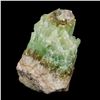 Image 1 : A Green Calcite Crystal Specimen.